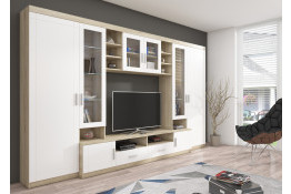 Sekcija PARIS WH 01 White Mat/Dab Sanoma